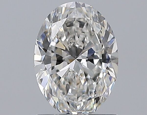1.21 carat, F colour, VS2 clarity, Oval shape, Natural Diamond.
