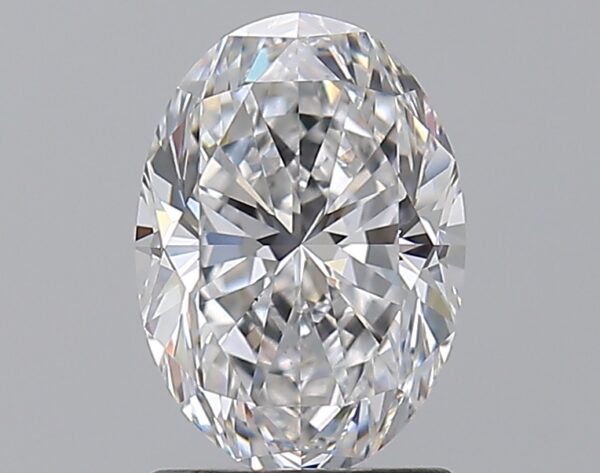 1.71 carat, D colour, VS2 clarity, Oval shape, Natural Diamond.
