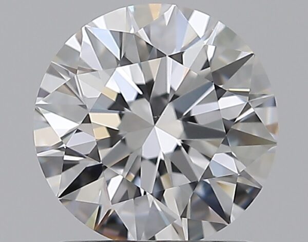 1.04 carat, D colour, VS1 clarity, Round shape, Natural Diamond.