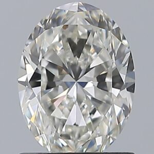 1.2 carat, H colour, VS2 clarity, Oval shape, Natural Diamond.