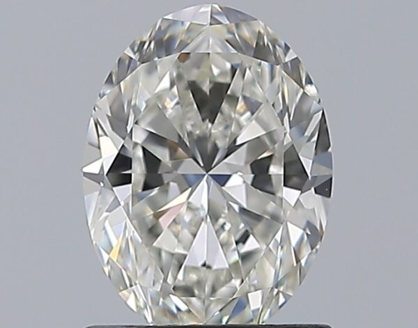 1.2 carat, H colour, VS2 clarity, Oval shape, Natural Diamond.