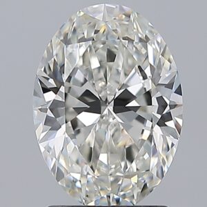 2.01 carat, H colour, VS1 clarity, Oval shape, Natural Diamond.