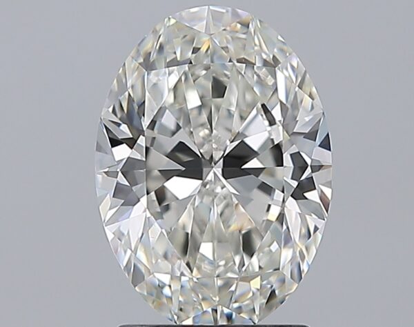 2.01 carat, H colour, VS1 clarity, Oval shape, Natural Diamond.
