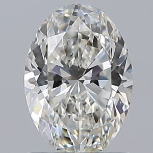 1.25 carat, H colour, IF clarity, Oval shape, Natural Diamond.