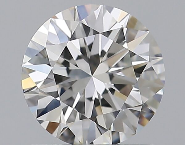 1.01 carat, F colour, VVS2 clarity, Round shape, Natural Diamond.