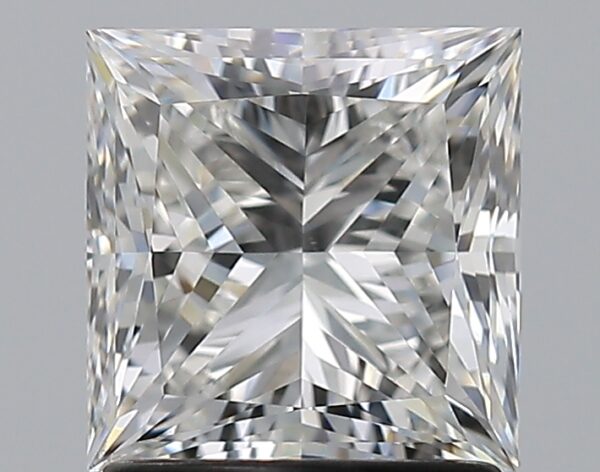 1.7 carat, H colour, SI1 clarity, Princess shape, Natural Diamond.