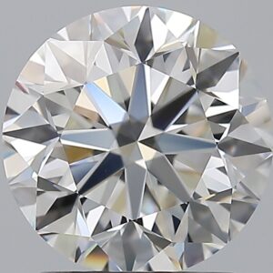 2.02 carat, G colour, VVS2 clarity, Round shape, Natural Diamond.