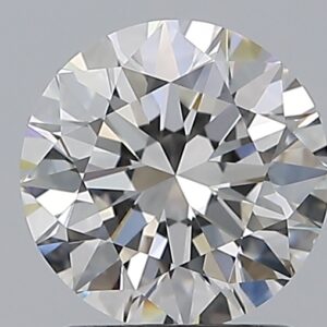 1.51 carat, F colour, VS2 clarity, Round shape, Natural Diamond.
