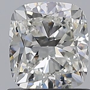 1.01 carat, H colour, VVS2 clarity, Cushion shape, Natural Diamond.
