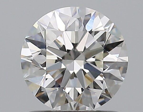 0.96 carat, H colour, VS1 clarity, Round shape, Natural Diamond.