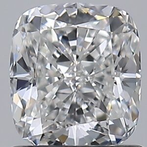 1.01 carat, F colour, VVS2 clarity, Cushion shape, Natural Diamond.