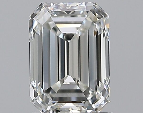 1.51 carat, H colour, VS1 clarity, Emerald shape, Natural Diamond.
