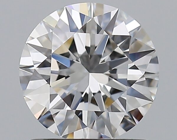 1.2 carat, E colour, IF clarity, Round shape, Natural Diamond.