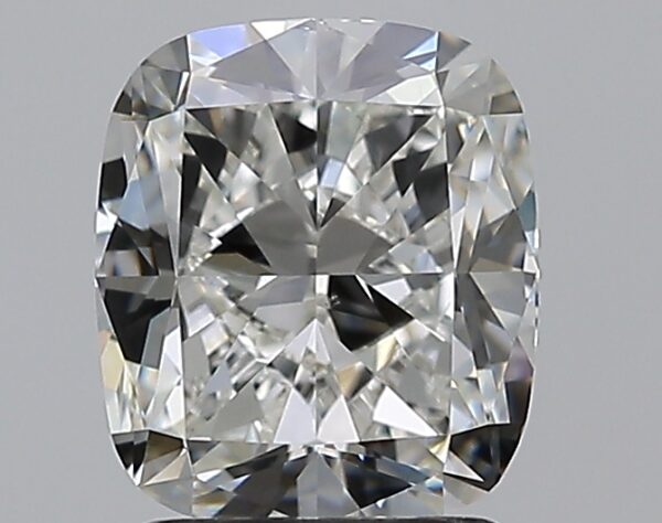 2.01 carat, H colour, VS2 clarity, Cushion shape, Natural Diamond.