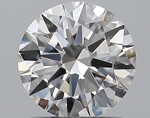 1 carat, F colour, VS1 clarity, Round shape, Natural Diamond.