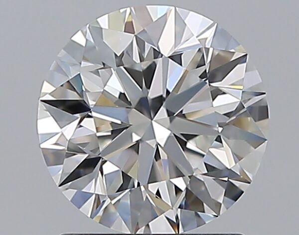 1.5 carat, E colour, VVS2 clarity, Round shape, Natural Diamond.