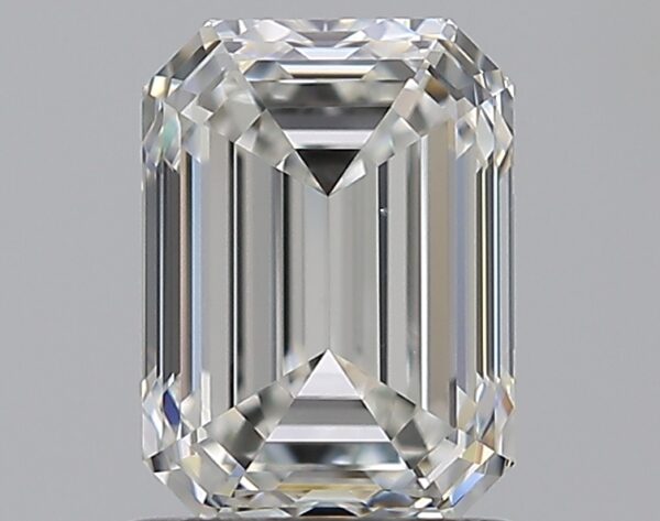 1.2 carat, G colour, VS1 clarity, Emerald shape, Natural Diamond.