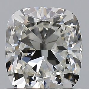 1 carat, H colour, VS2 clarity, Cushion shape, Natural Diamond.