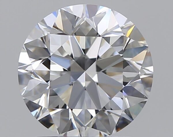 1.52 carat, E colour, VS1 clarity, Round shape, Natural Diamond.