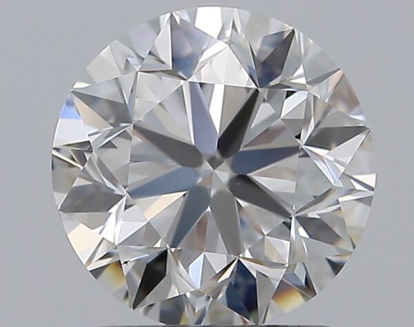 1.5 carat, E colour, VS2 clarity, Round shape, Natural Diamond.