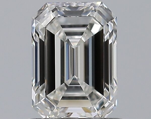 1.02 carat, F colour, VS1 clarity, Emerald shape, Natural Diamond.