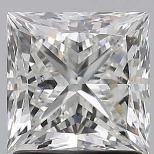 1.7 carat, G colour, VS2 clarity, Princess shape, Natural Diamond.
