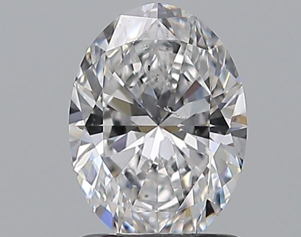 1.21 carat, D colour, SI1 clarity, Oval shape, Natural Diamond.
