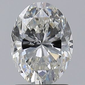 1.51 carat, G colour, SI1 clarity, Oval shape, Natural Diamond.