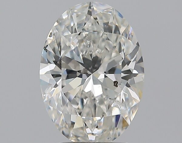 3.01 carat, G colour, SI2 clarity, Oval shape, Natural Diamond.