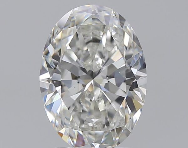 2.05 carat, G colour, SI1 clarity, Oval shape, Natural Diamond.