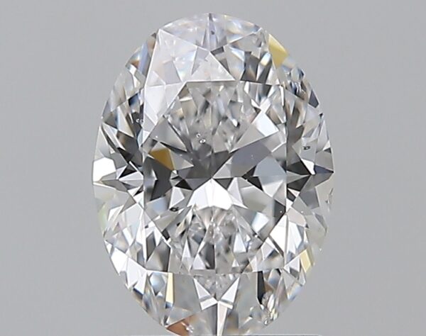 1.5 carat, D colour, SI1 clarity, Oval shape, Natural Diamond.