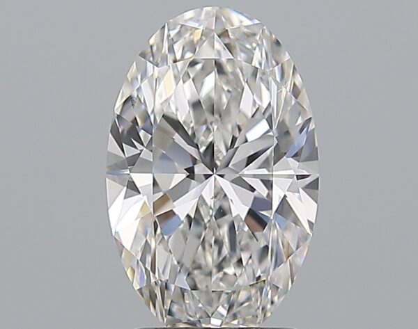 2.01 carat, F colour, VS2 clarity, Oval shape, Natural Diamond.