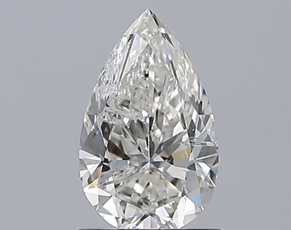 1.02 carat, G colour, SI2 clarity, Pear shape, Natural Diamond.