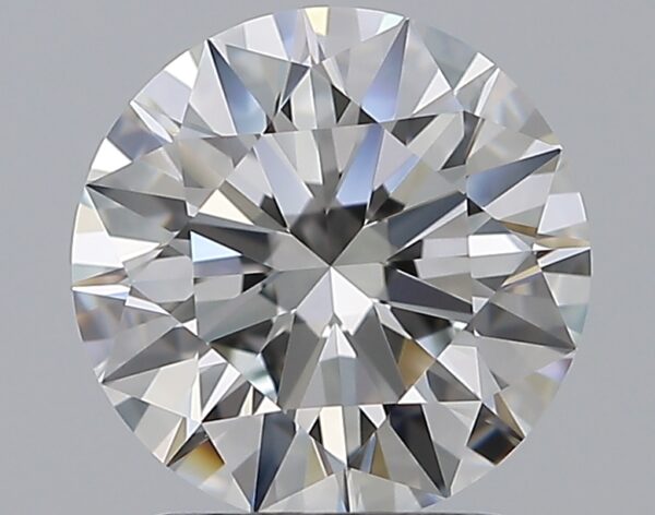 1.52 carat, H colour, VVS2 clarity, Round shape, Natural Diamond.