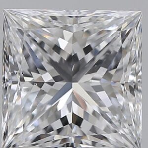1.51 carat, D colour, SI1 clarity, Princess shape, Natural Diamond.