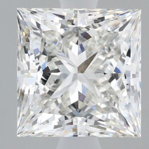 2.22 carat, F colour, VVS2 clarity, Princess shape, Lab Grown Diamond.