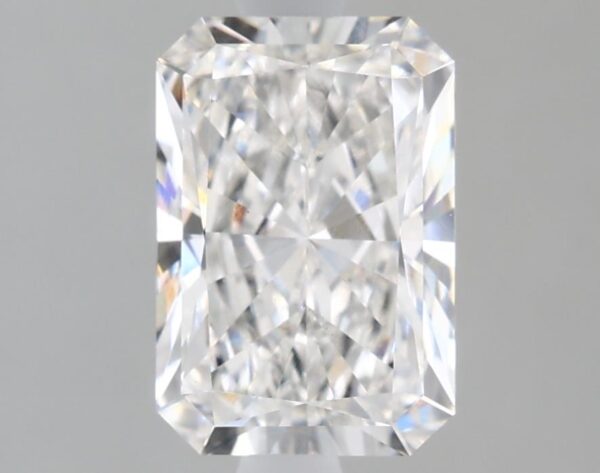1.56 carat, E colour, VS1 clarity, Radiant shape, Lab Grown Diamond.