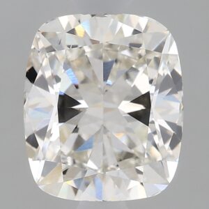 1.64 carat, G colour, VS1 clarity, Cushion shape, Lab Grown Diamond.
