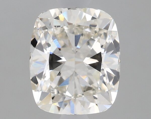 1.64 carat, G colour, VS1 clarity, Cushion shape, Lab Grown Diamond.