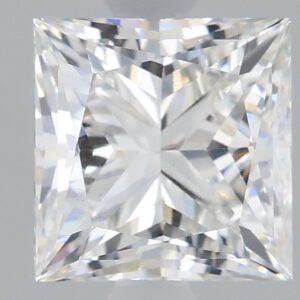 1.75 carat, G colour, VS2 clarity, Princess shape, Lab Grown Diamond.