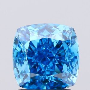 1.71 carat,  colour, VS2 clarity, Cushion shape, Lab Grown Diamond.
