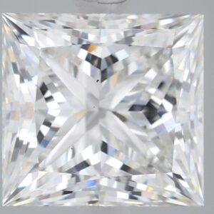 2.43 carat, G colour, VS1 clarity, Princess shape, Lab Grown Diamond.