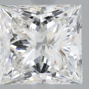 2.39 carat, F colour, VS2 clarity, Princess shape, Lab Grown Diamond.