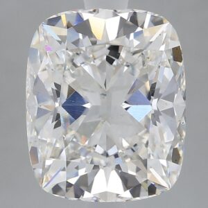 2.82 carat, G colour, VS2 clarity, Cushion shape, Lab Grown Diamond.