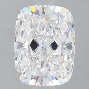 1.22 carat, E colour, VVS1 clarity, Cushion shape, Lab Grown Diamond.