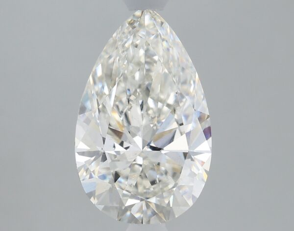 2.19 carat, G colour, VS2 clarity, Pear shape, Lab Grown Diamond.