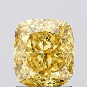 1.5 carat,  colour, VS2 clarity, Cushion shape, Lab Grown Diamond.
