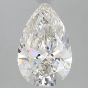 1.74 carat, G colour, VS1 clarity, Pear shape, Lab Grown Diamond.