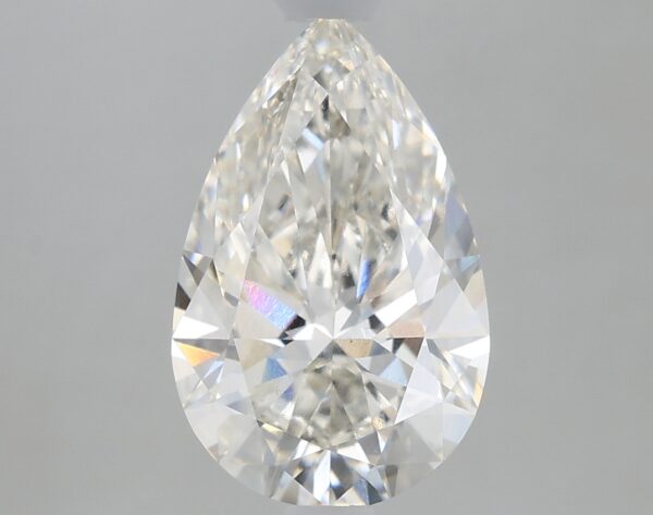 1.74 carat, G colour, VS1 clarity, Pear shape, Lab Grown Diamond.