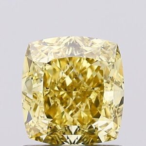 1.03 carat,  colour, VS2 clarity, Cushion shape, Lab Grown Diamond.